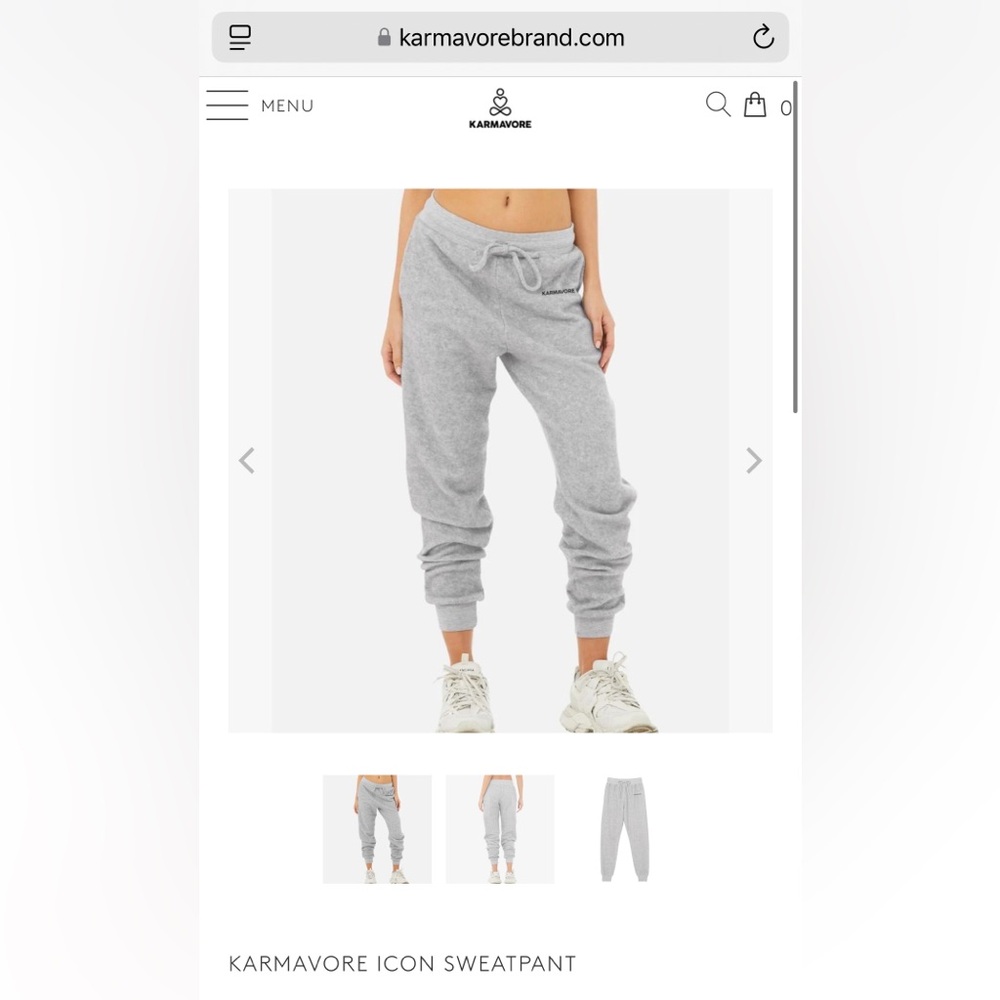 Karmavore joggers